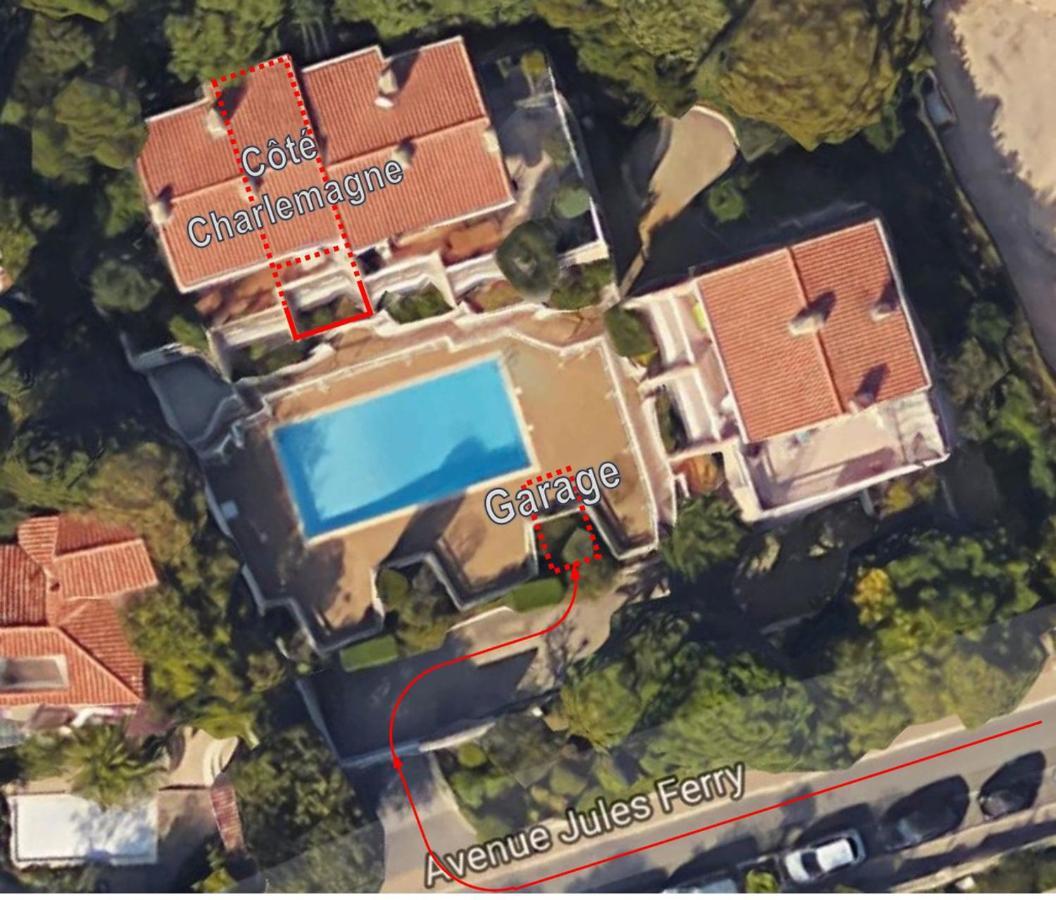 "Cote Charlemagne" Centre-Ville Garage Piscine Terrasse Cassis Zewnętrze zdjęcie
